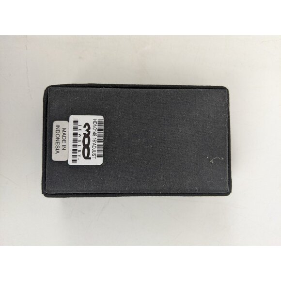 HARLEY DAVIDSON 925 STERLING TWO SIDED CRYSTAL BAR & SHIELD MOTORCYCLE NECKLACE - Picture 10 of 16